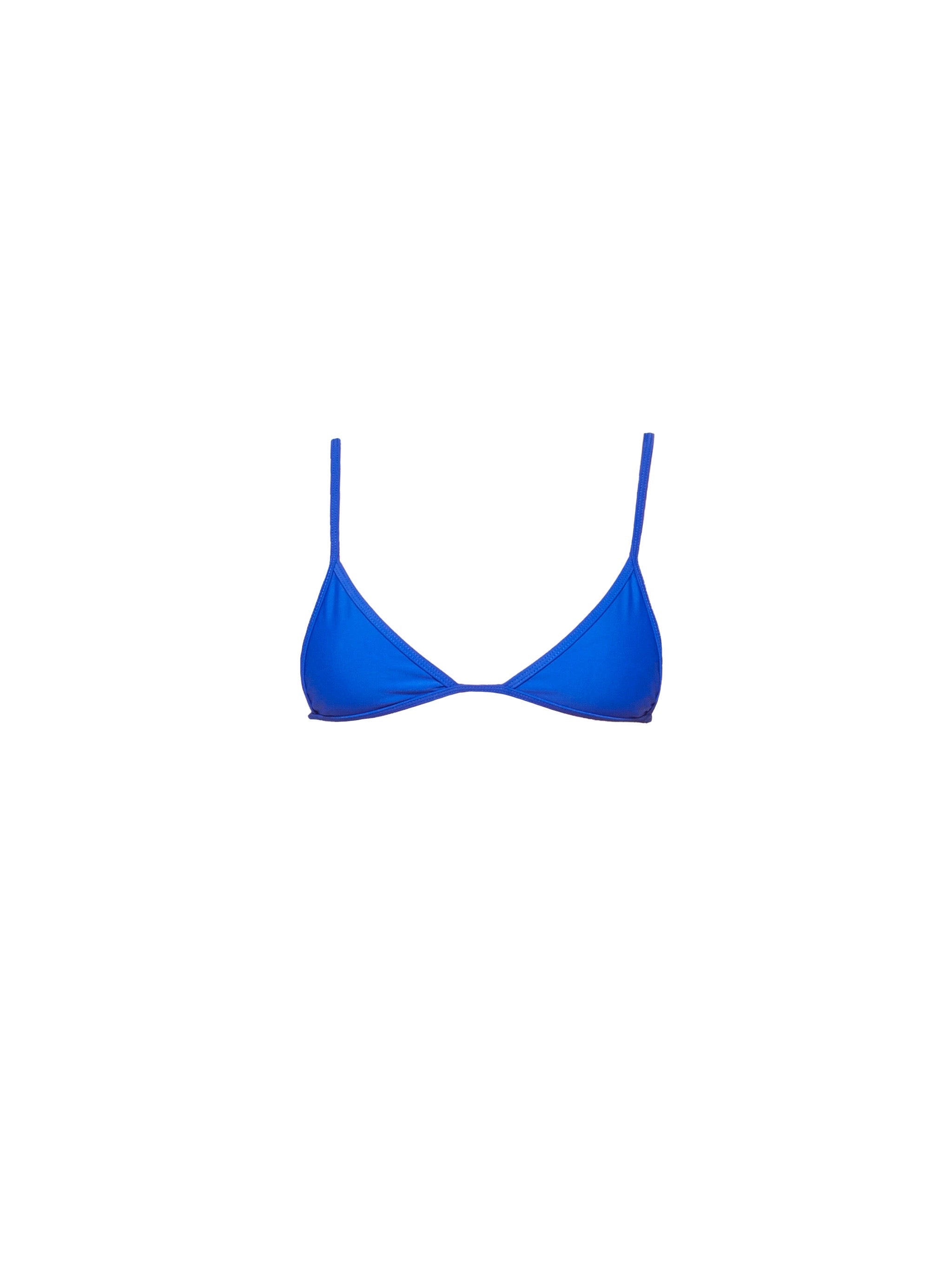 blue bathing suit top
